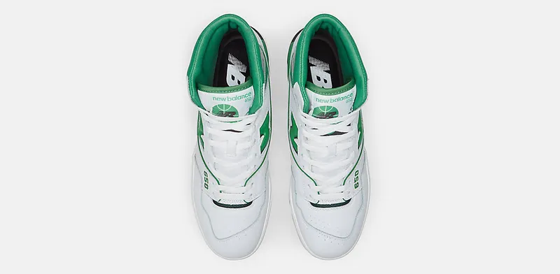 New Balance 650 “White/Green” (BB650RWG)