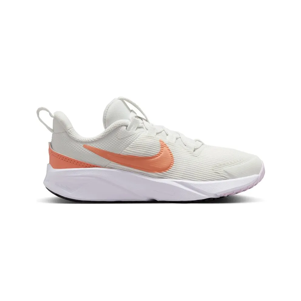 Nike Star Runner 4 Summit White Black Apricot Agate (DX7614-104)