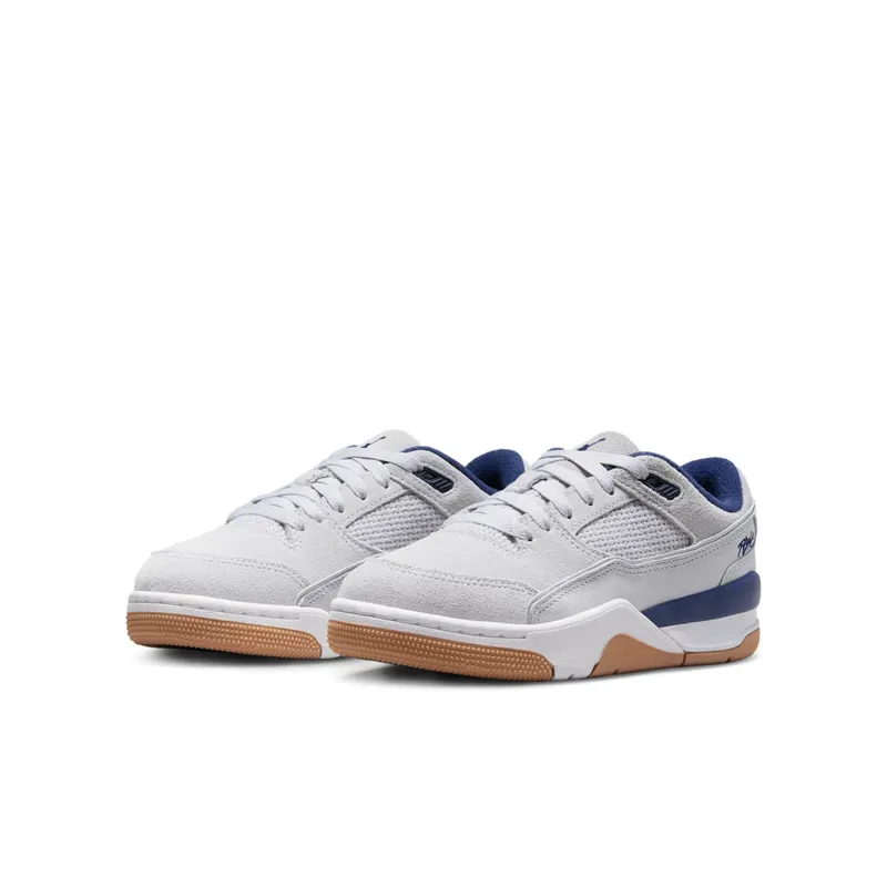 Jordan Flight Court Neutral Grey White Gum Light Brown Midnight Navy (HF3333-004)