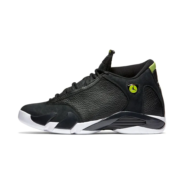 Air Jordan 14 Retro “Black / White / Vivid Green” (487471-005)