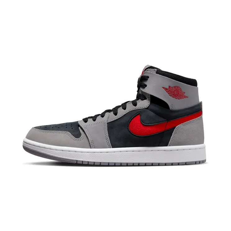 Jordan 1 High Zoom Air CMFT 2 “Black / Cement Grey / White / Fire Red” (DV1307-060)