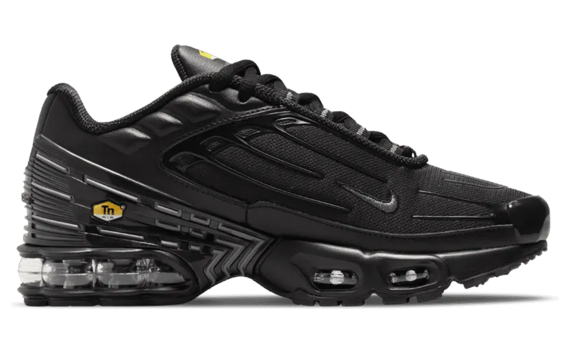 Nike Air Max Plus 3 Black Grey (GS) (DM3269-001)