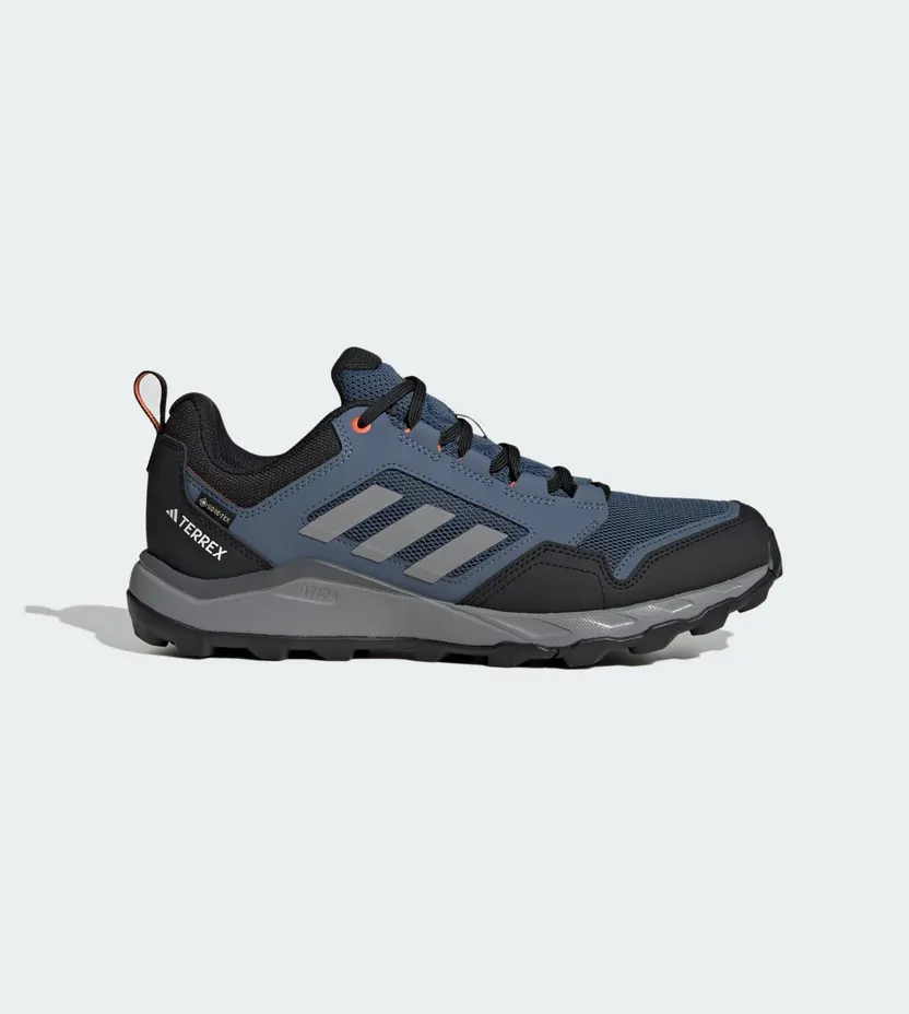 Adidas Tracerocker 2.0 GORE-TEX Trail Running Olive Strata / Charcoal Solid Grey / Semi Impact Orange (JI1305)