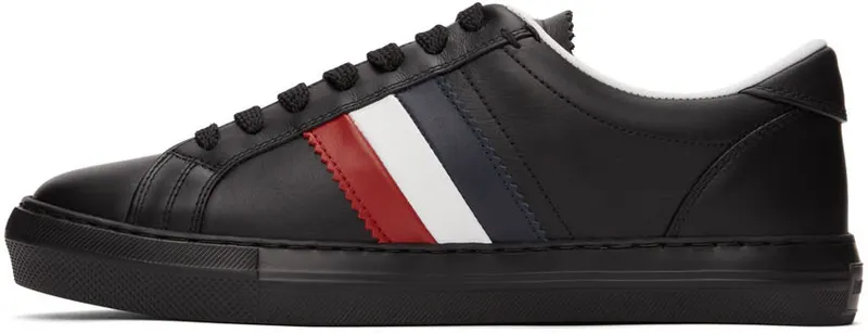 Moncler Black New Monaco Low Sneakers (H109A4M0030001A9A)