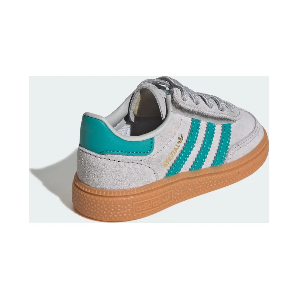 Adidas Handball Spezial Comfort Closure with Elastische Veters Kids Grey Two / Pure Teal / Gum (JP8007)