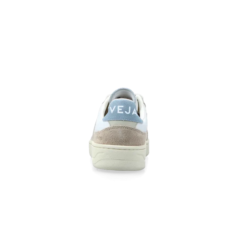 VEJA V-90 O.T. Leather (extra white / pierre / steel) – VD2003705