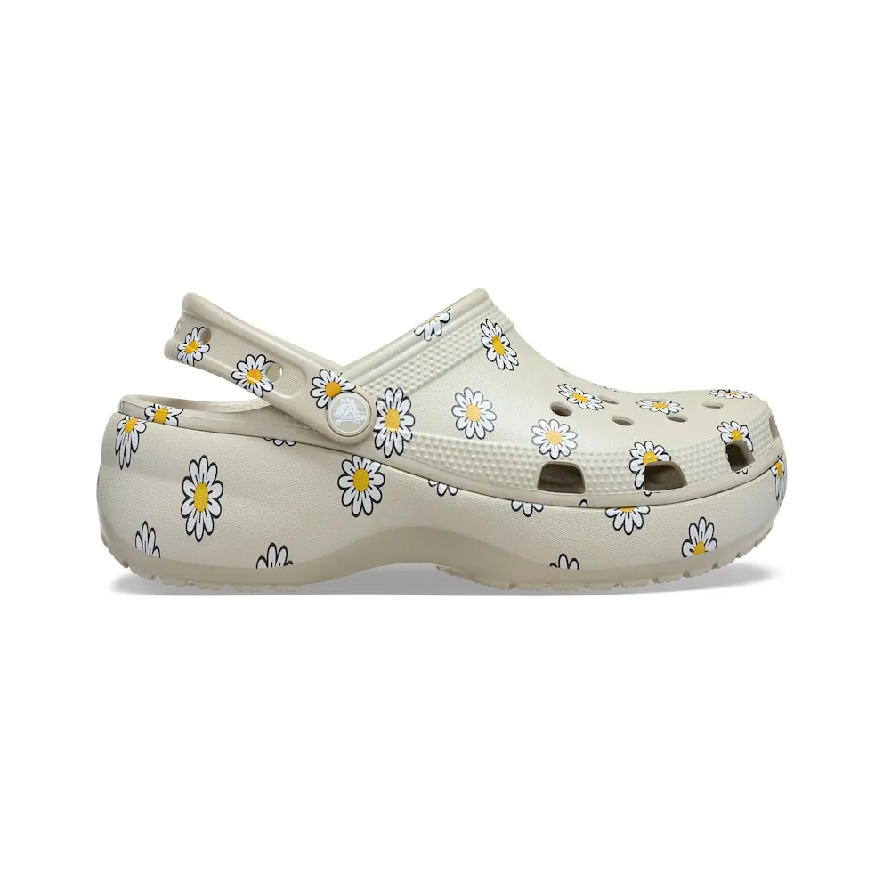 Crocs Classic Platform Floral Clog Meteor (212668-1WY)
