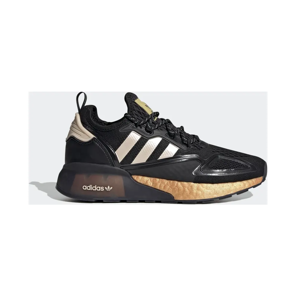 Adidas ZX 2K Boost ‘Black Gold Metallic’ Core Black/Linen/Gold Metallic (FY2014)