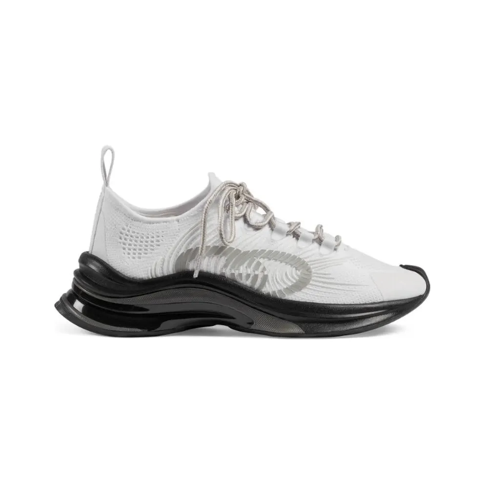 Gucci Run White Grey Black (714665 USM10 8475)