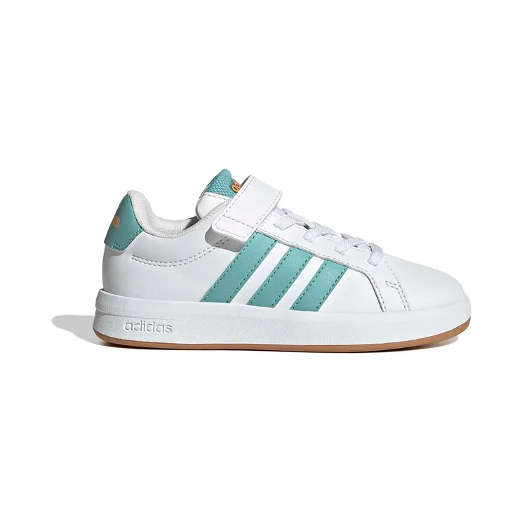 Adidas Grand Court Ftwr White / Mint Ton / Lucid Tangerine (KI7192)