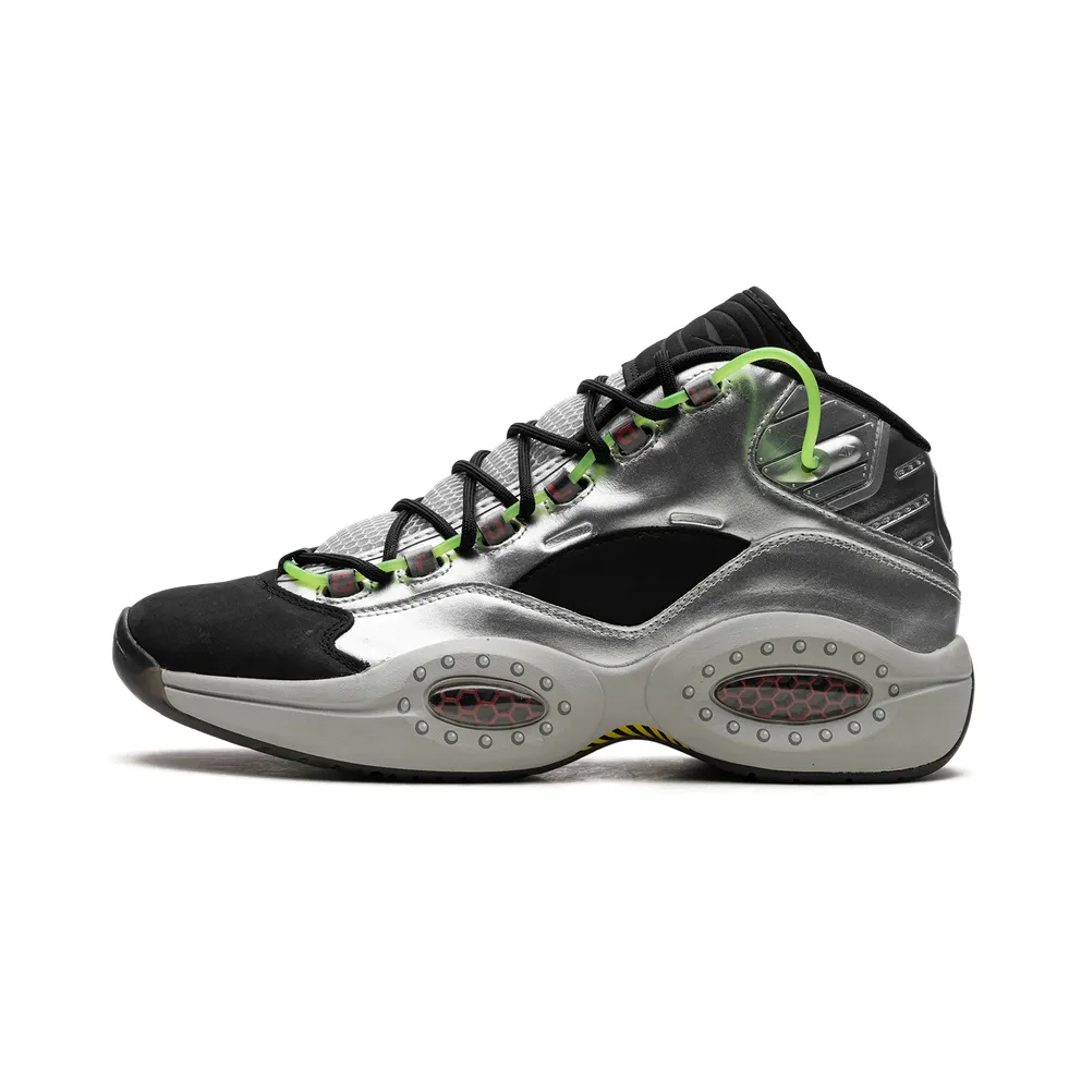 Reebok Question Mid Minions Gru’s Lab Silver Metallic/Black-Scarlet (Other Brands Reebok)