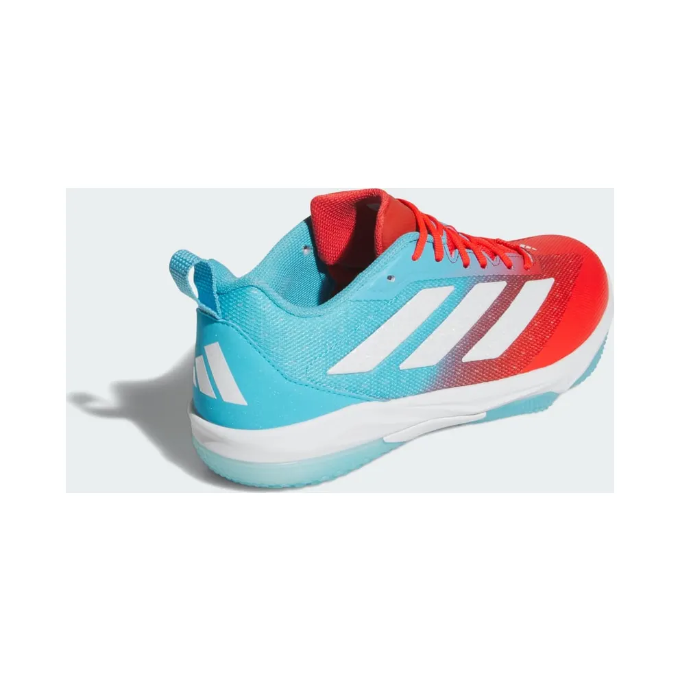 Adidas Adizero Impact Candy Turf Bright Cyan / Cloud White / Bright Red (JR7829)