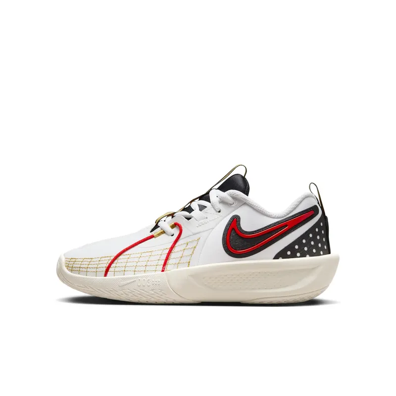 Nike Air Zoom GT Cut 3 White Black University Red (FD7033-103)