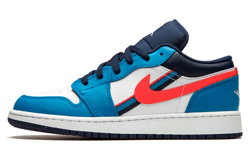 Air Jordan 1 Low Game Time GS Blue Orbit (CV4892-100)