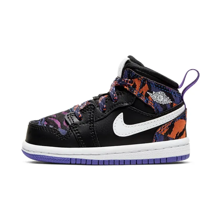 Air Jordan 1 Mid MultiColor Tiger Stripe (AV5172-005)