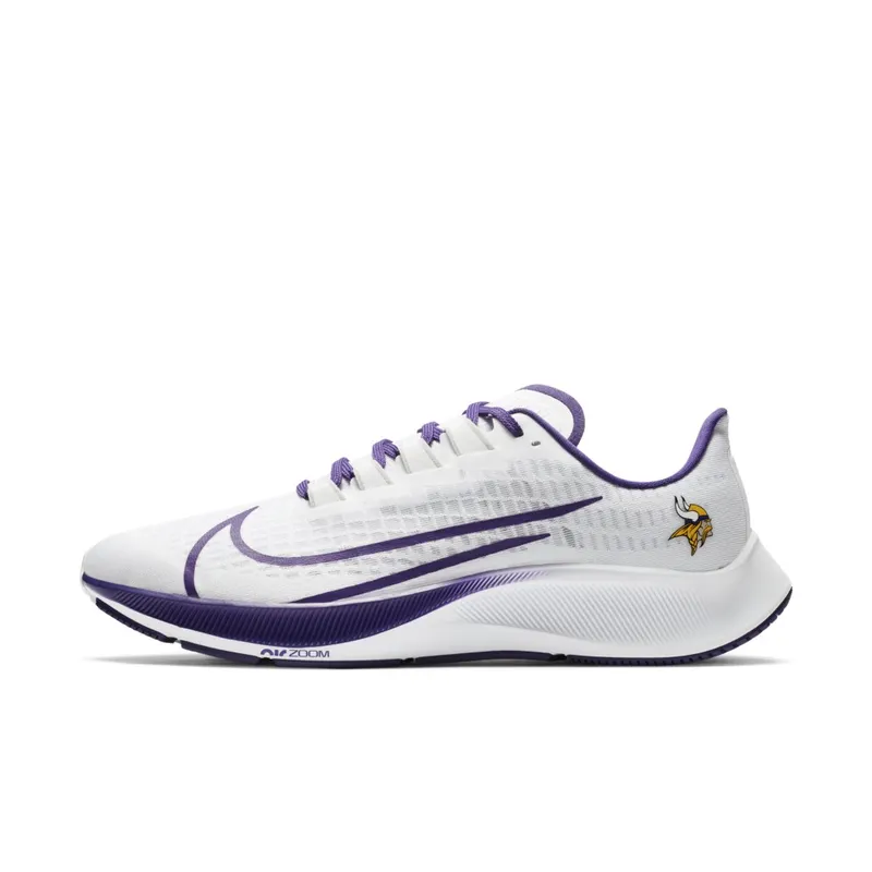 Nike Air Zoom Pegasus 37 Minnesota Vikings White/Pure Platinum-White-Court Purple (CZ5466-100)