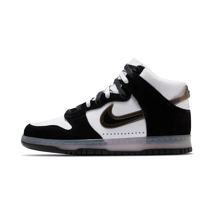 Nike Slam Jam x Dunk High “White / Black / Clear” (DA1639-101)