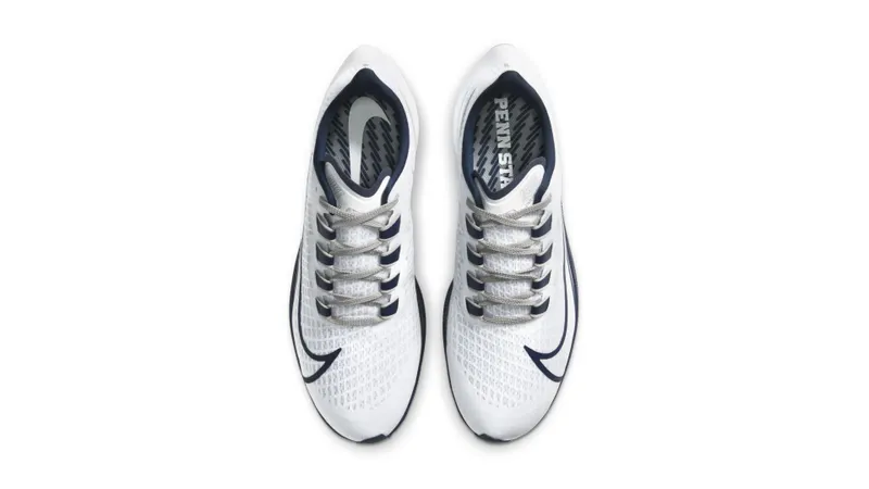 Nike Air Zoom Pegasus 37 Penn State White/Pure Platinum-Pewter Grey-College Navy (CZ5390-100)