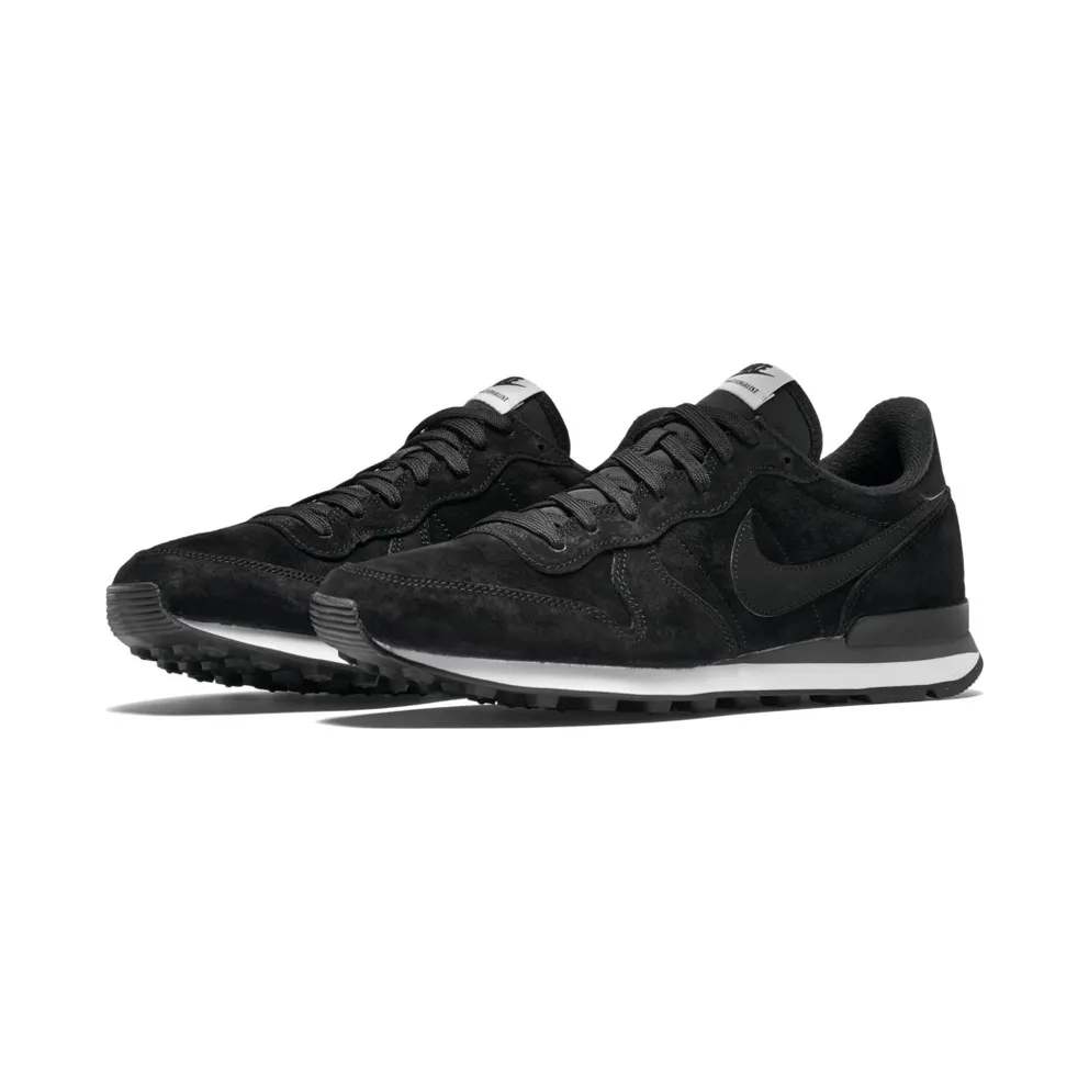 Nike Internationalist Leather Black Black-Dark Grey-White Black/Black-Dark Grey-White (631755-010)