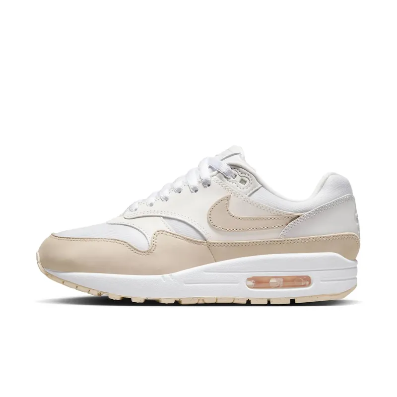 Nike Air Max 1 Premium Summit White/Phantom/Pale Vanilla/Sand Drift (FB5060-100)
