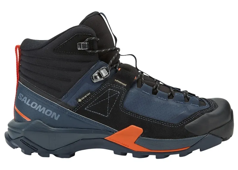Salomon X Ultra Alpine Mid Gore-Tex Blue Nights Black Red Orange (L47686500)