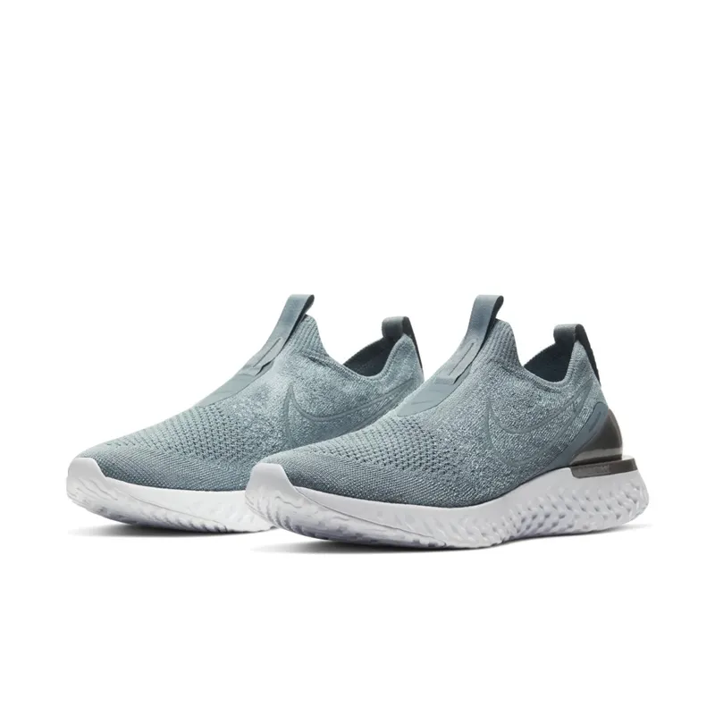 Nike Epic Phantom React Flyknit Aviator Grey (W) Aviator Grey/Metallic Silver-White-Aviator Grey (BV0415-005)