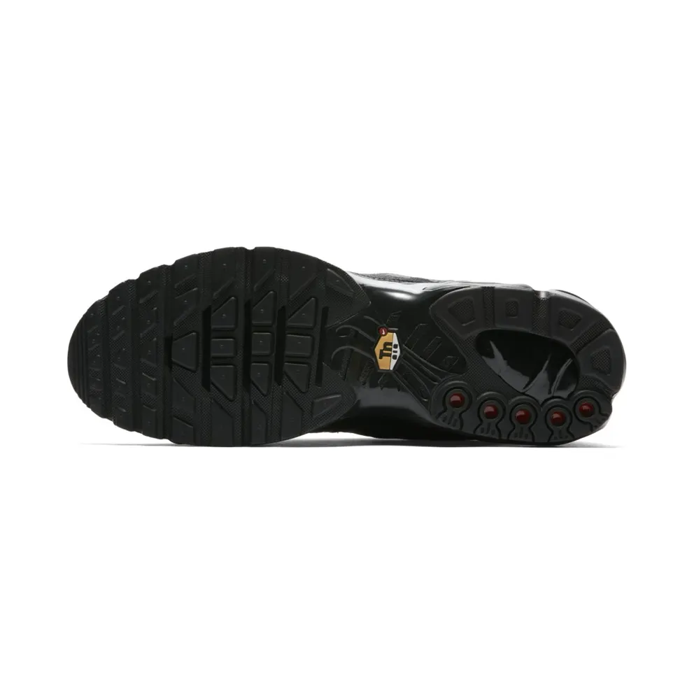 Nike Air Max Plus Triple Black Leather Black/Black-Black (AJ2029-001)
