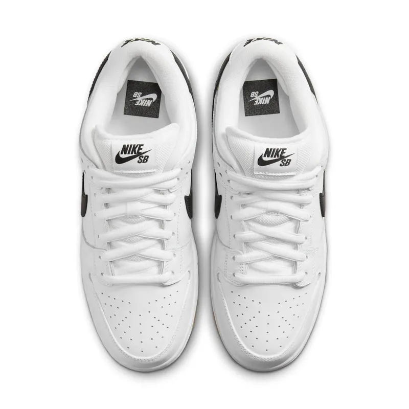 Nike SB Dunk Low Pro White/White/Gum Light Brown/Black (CD2563-101)