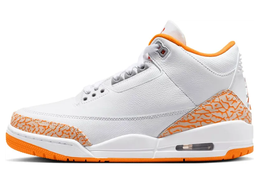Air Jordan 3 “Orange Citrus” (CK9246-101)