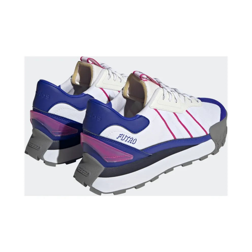 Adidas Futro Mixr Cloud White / Light Blue / Lucid Fuchsia (HQ4574)