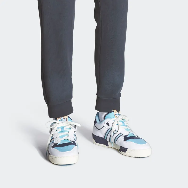 Adidas Rivalry Low 86 Cloud White / Clear Blue / Shadow Navy (FZ6334)