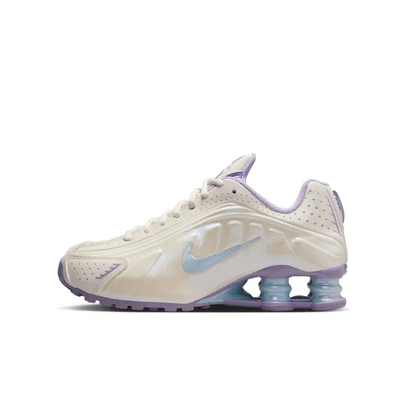 Nike Shox R4 GS “Soft Pearl Hydrangeas” (IH4050-001)