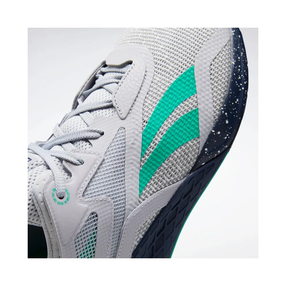 Reebok Nano X Shoes Cold Grey 2 / Vector Navy / White