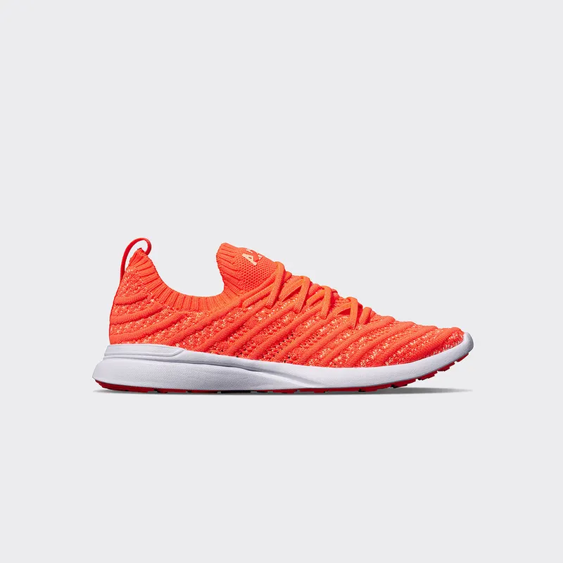 APL TechLoom Wave Impulse Red / Faded Peach / White (Unisex)