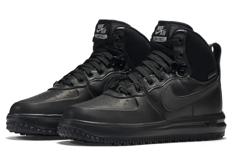 Nike Lunar Force 1 Sneakerboot Black (GS)