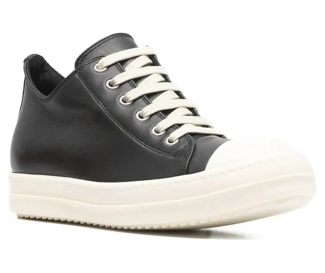 Rick Owens Lace-up Fastening “Black” (RP01F6891 LCO 911) (2)