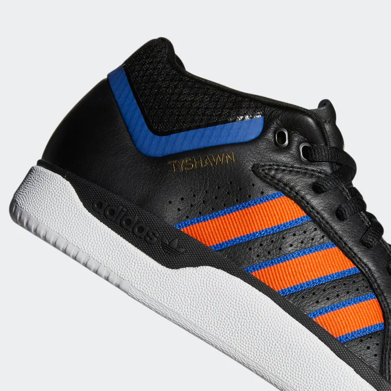 adidas Tyshawn Core Black / Orange / Royal Blue (FY7471)