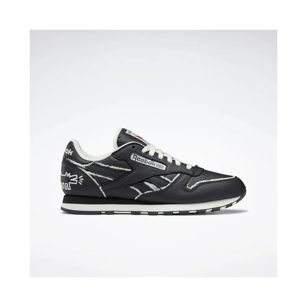 Reebok Keith Haring Classic Leather Black / Chalk / Pure Grey 8 (GZ1456)