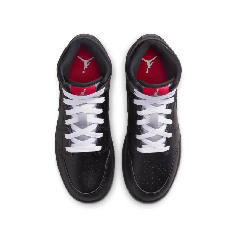 Jordan 1 Mid SE GS “Black Metallic Reimagined” (HV5180-010)