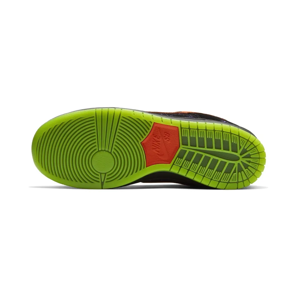 Nike SB Dunk Low Night of Mischief Halloween Black/Orange-Purple-Electric Green (BQ6817-006)