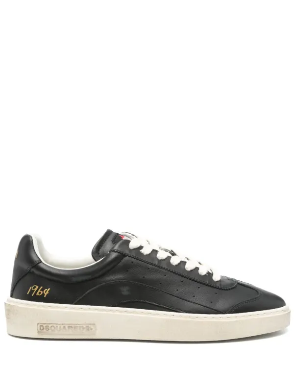 DSQUARED2 Rider leren – Black (SNM044111508296)