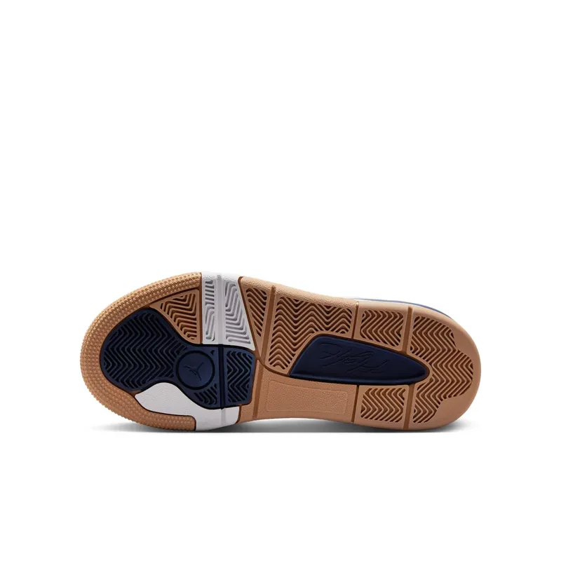 Jordan Flight Court Neutral Grey White Gum Light Brown Midnight Navy (HF3333-004)