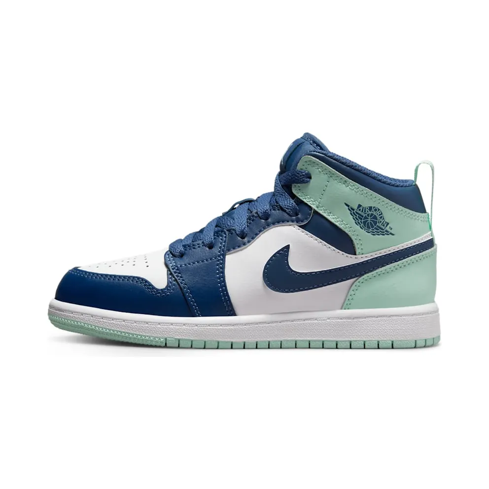 Air Jordan 1 Mid Mystic Navy Mint Foam (PS) (640734-413)