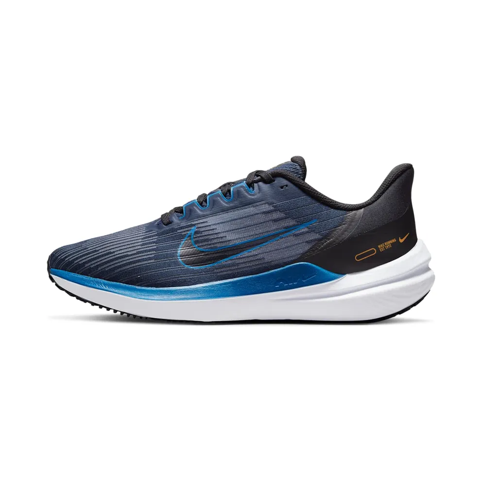 Nike Air Winflo 9 “Obsidian Dark Marina Blue” (DD6203-400)