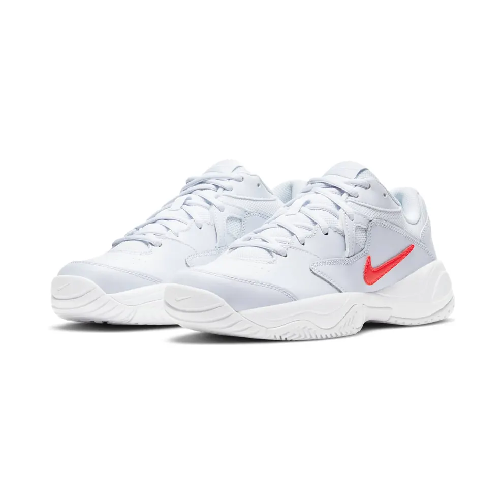 Nike Court Lite 2 Football Grey Bright Crimson (AR8838-005)