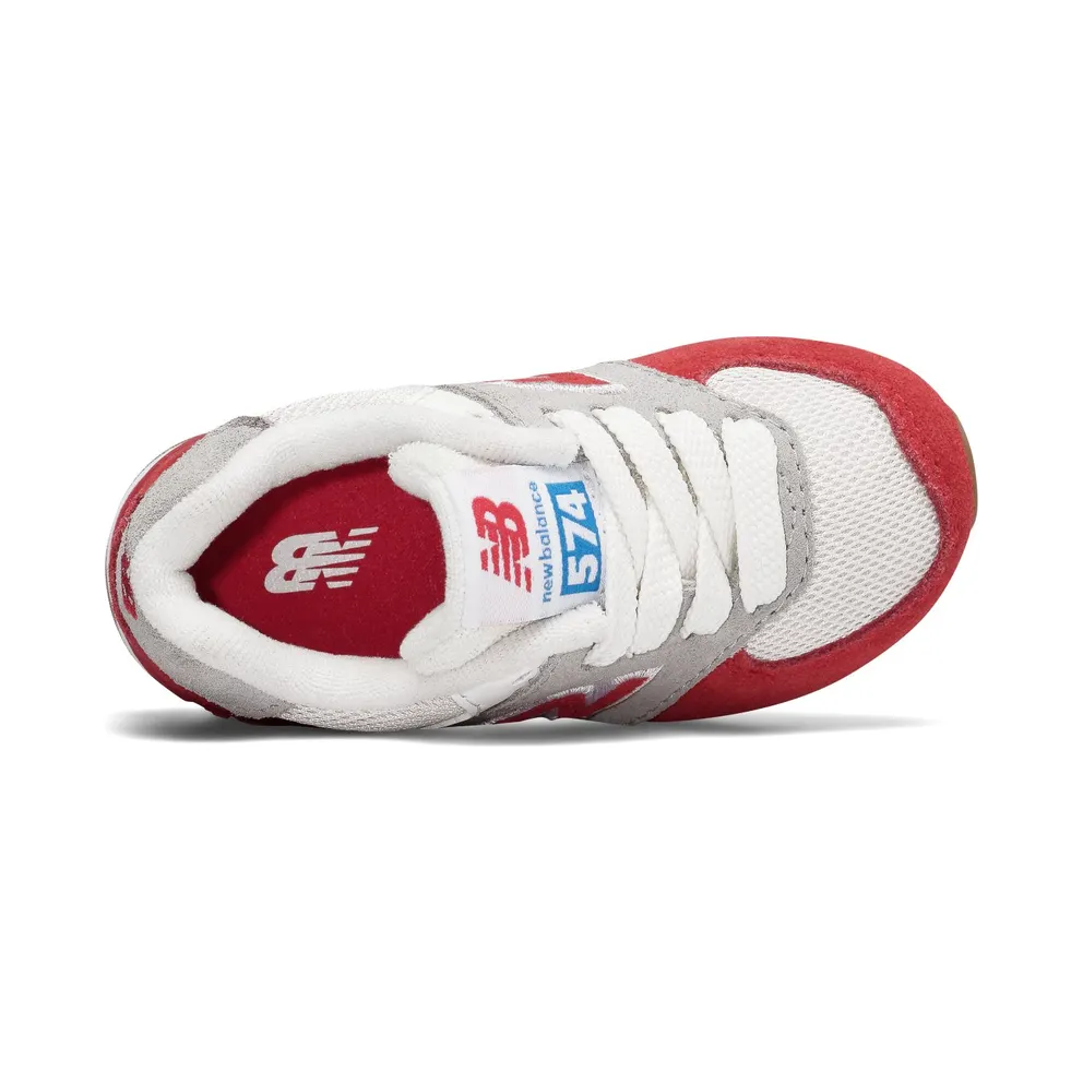 New Balance 574 Classics TD “Grey Red” (KL574RUI)