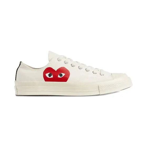 Comme Des Garçons Play x Converse “White” (AZK111051)