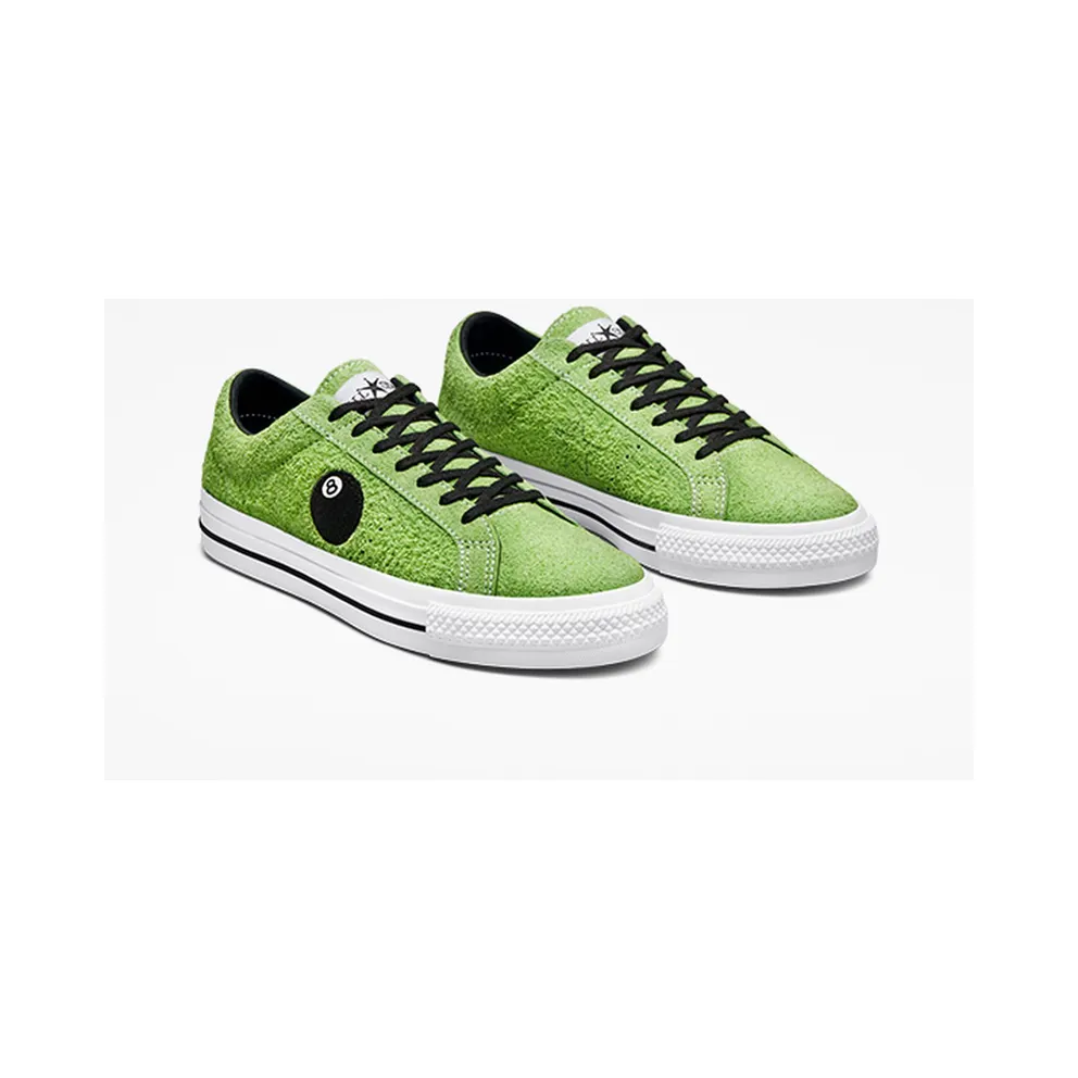 Converse Converse x Stüssy One Star Pro 8-Ball Green Flash/White/Black (A03712C)