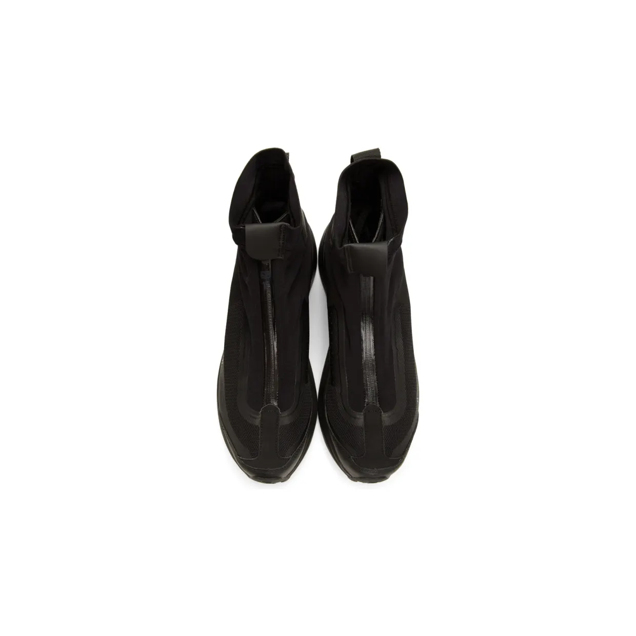 11 by Boris Bidjan Saberi Black Bamba 2 High Sneakers (110 11xS) (4)