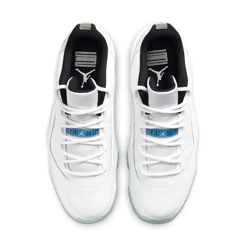 Jordan 11 Retro Low Legend Blue (GS) – “White / Legend Blue / White” (AV2187-117)